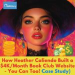 How Heather Caliendo Built a $4K/Month Book Club Website